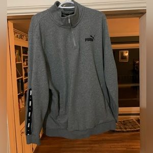 Mens puma quarter zip